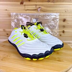 Grounded Barefoot Shoe Unisex Mens 6 Womens 7.5 White Neuropathy Water Shoe